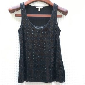 Like new Banana Republic sequin tank